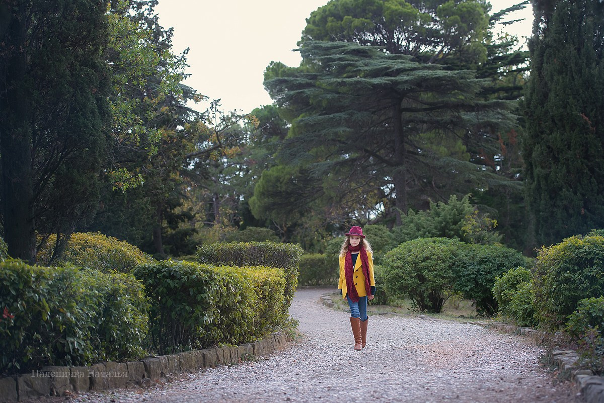 Фотосессия контент  в Форосском парке 