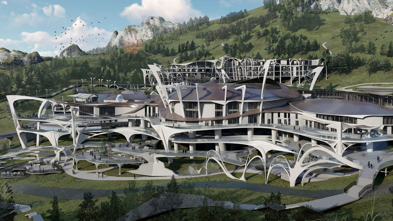 Проект отеля и гостиницы