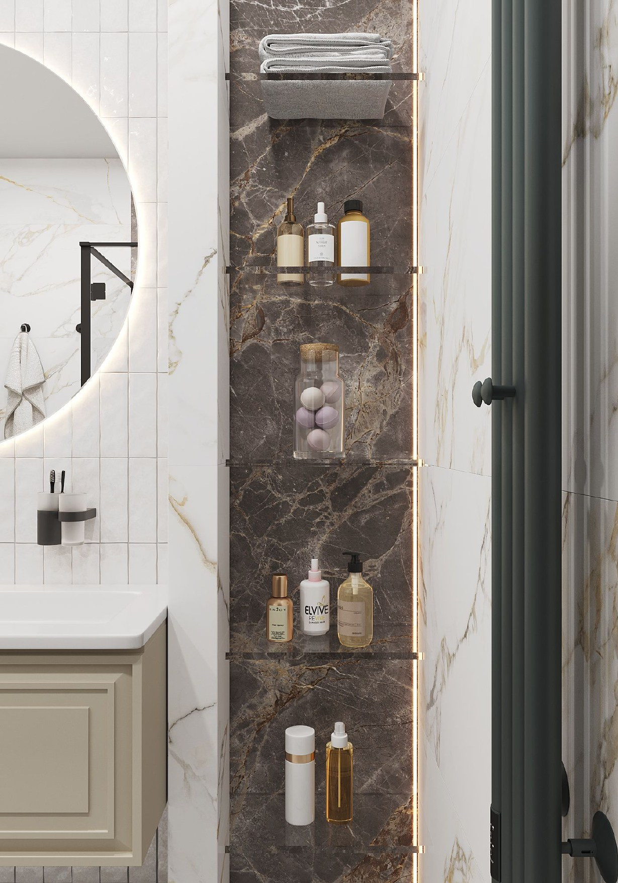 Квартира на пр. Тореза 44, к2. Дизайнер интерьера в Санкт-Петербурге Ольга Рытаровская