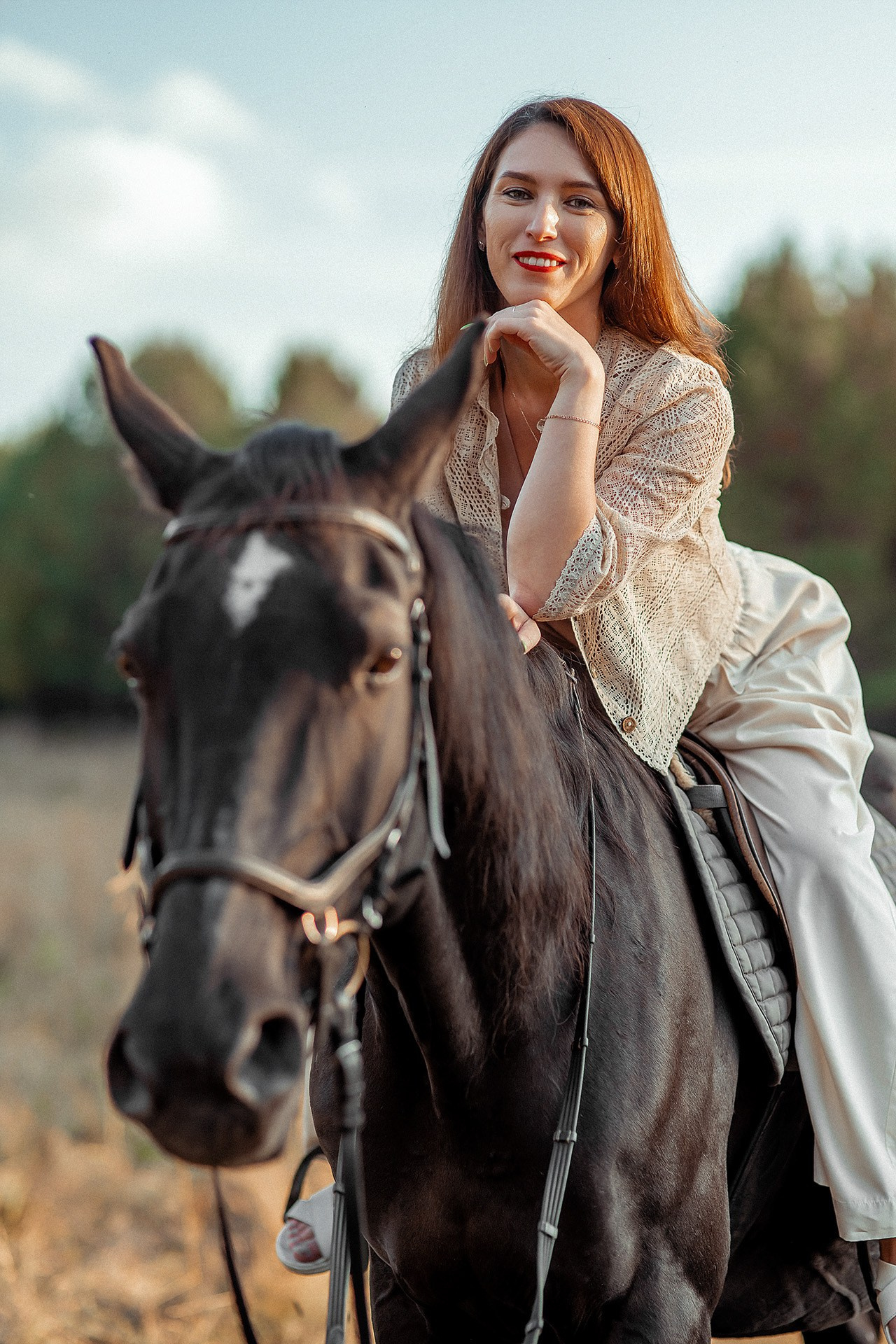 Фотосессия с лошадью. Семейный и женский фотограф Екатеринбург • Елена Москаленко