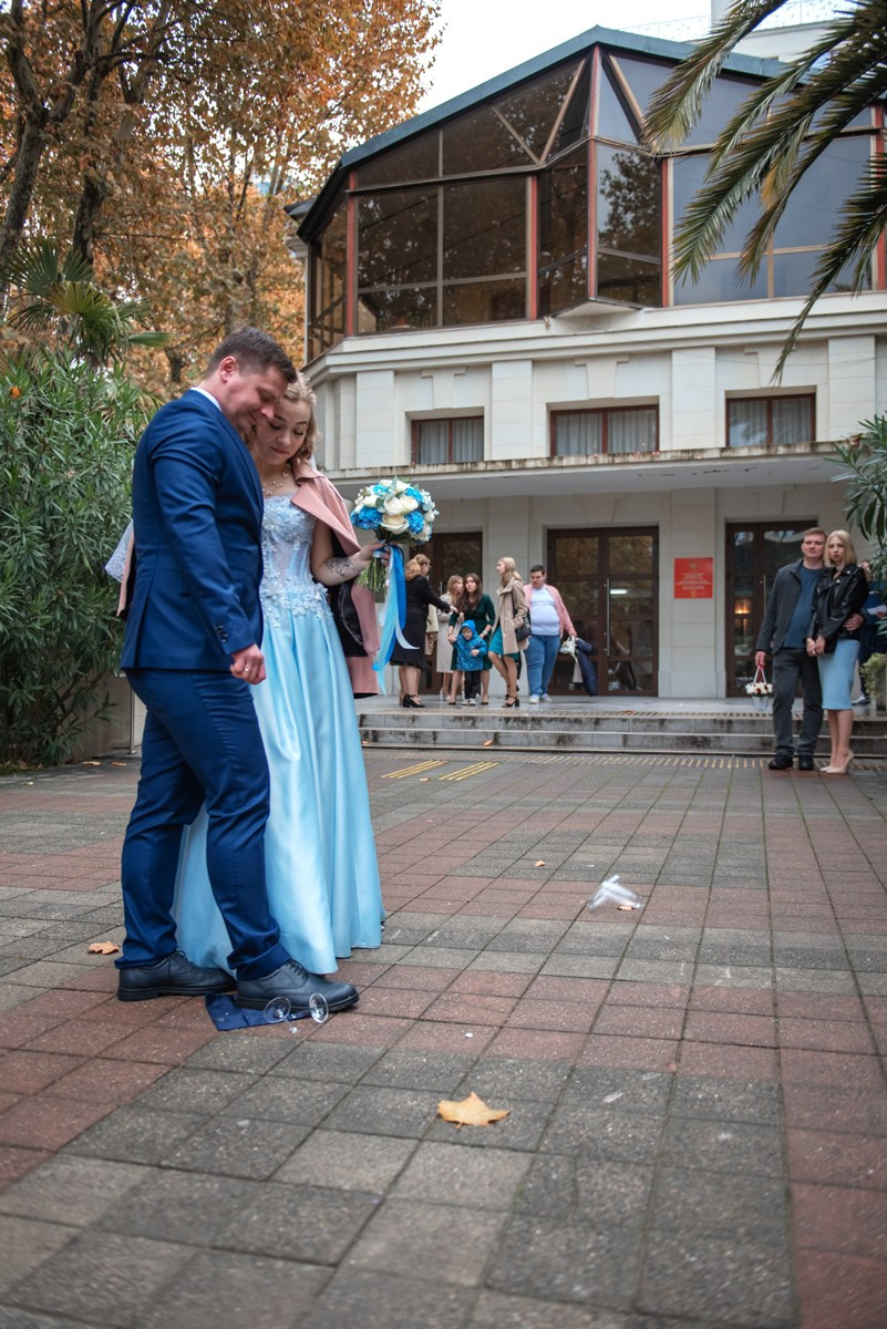 ЗАГС + прогулка Денис и Настя. Семейный и коммерческий фотограф в Сочи Александр Бодунов