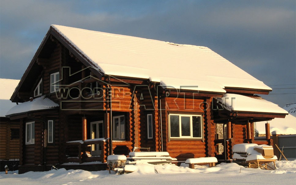 «Малые Вяземы» 202 кв. м. Проекты деревянных домов