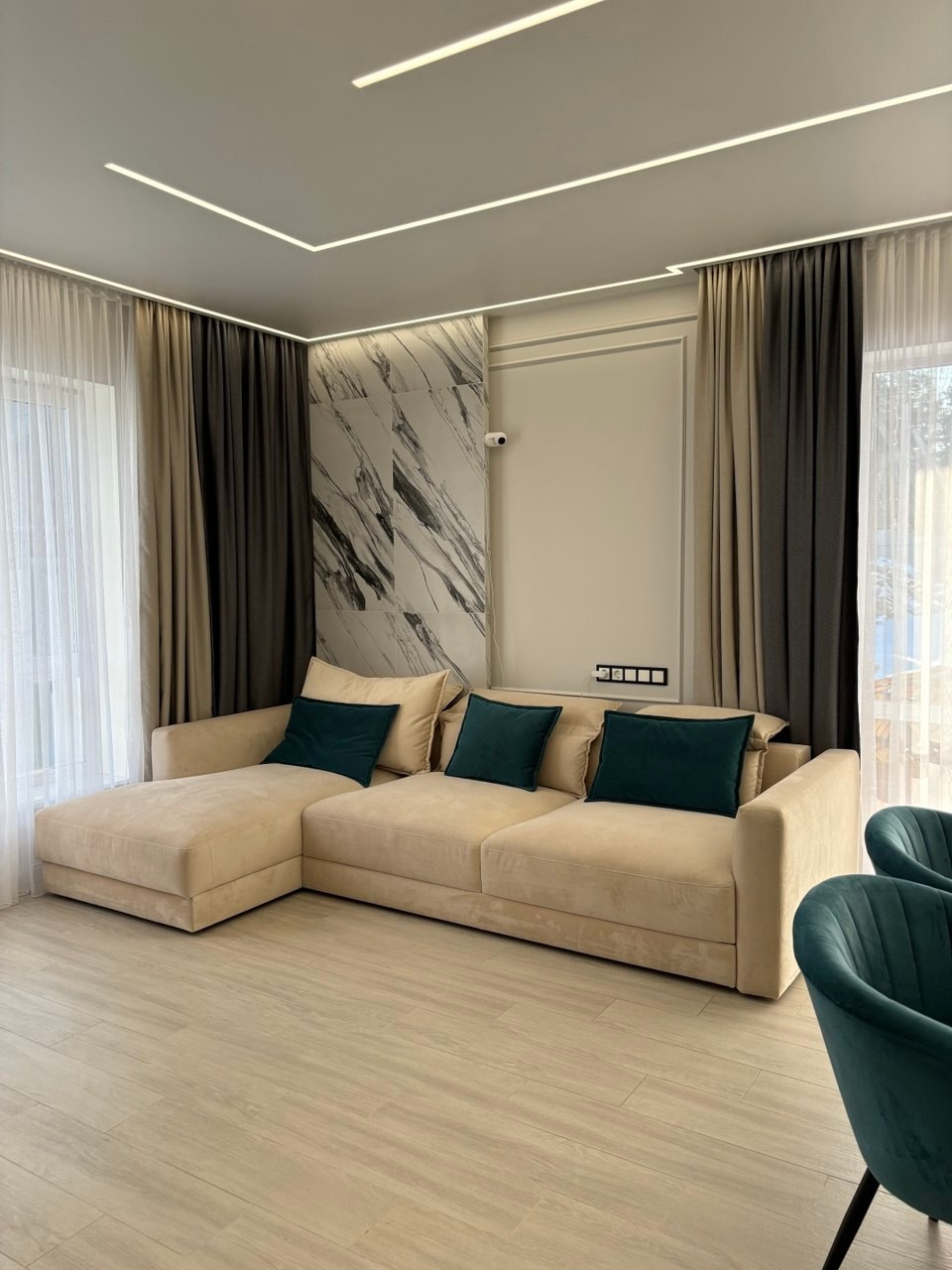 Коттедж 105 м². ПРОЕКТИРОВАНИЕ ИНТЕРЬЕРОВ И АРХИТЕКТУРНЫХ РЕШЕНИЙ В СТУДИИ SHELOFAST DESIGN