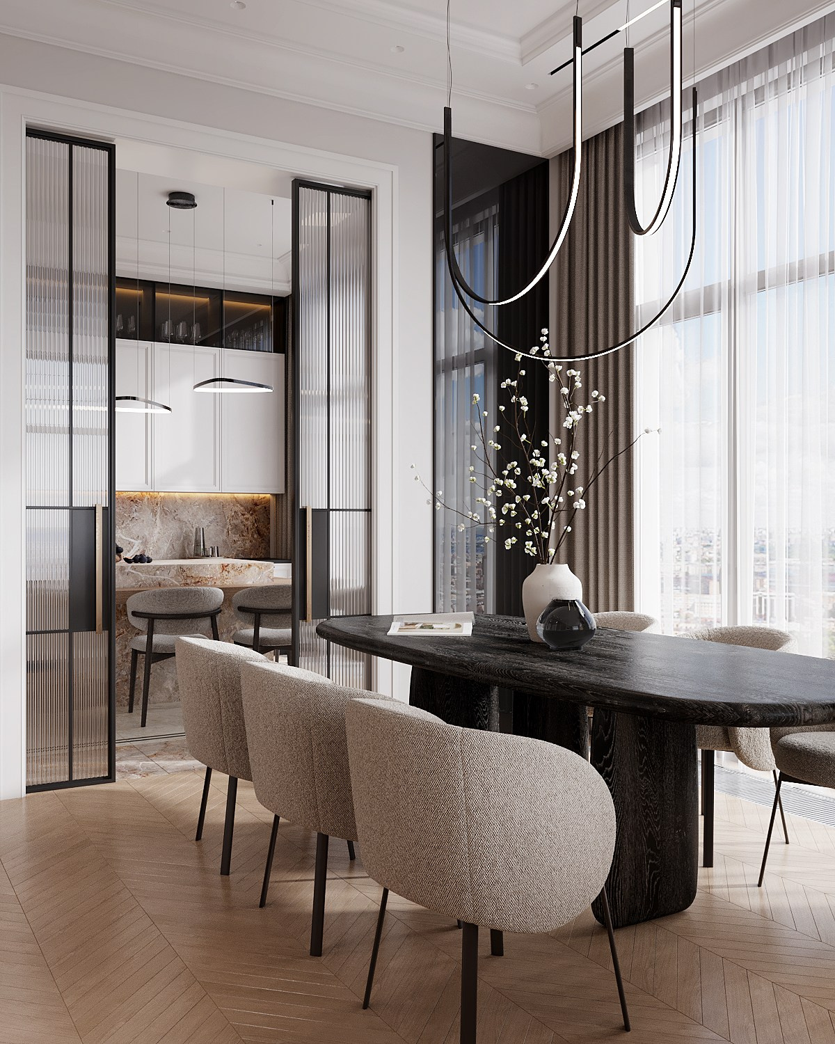 ЖК Река 2. Дизайн интерьера в Москве