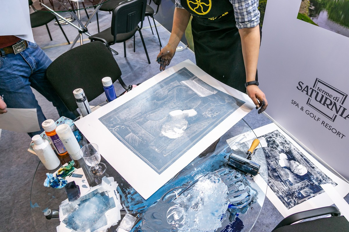 Международная выставка «Здравствуй, Италия!», Москва, Манеж, декабрь 2018 г. Портретные фотографы в Москве — Анна и Алексей Бородины