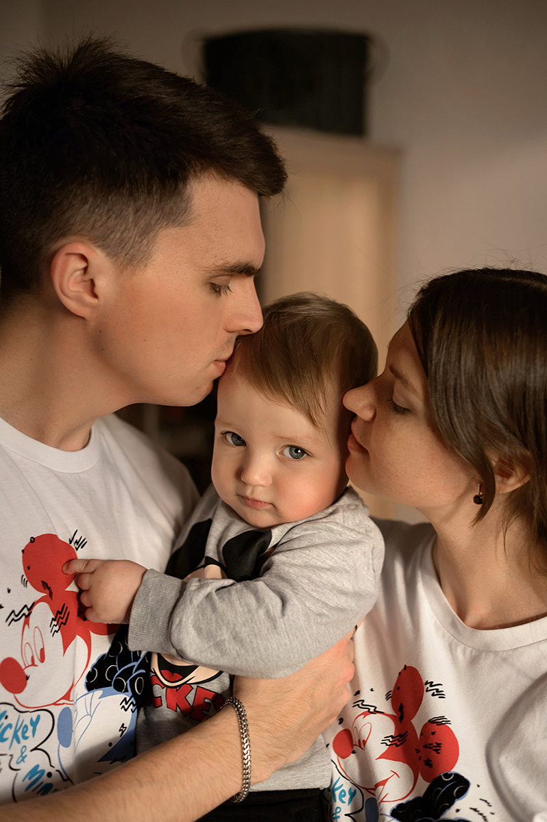 Домашние фотосессии. Фотограф на Крещение в Санкт-Петербурге