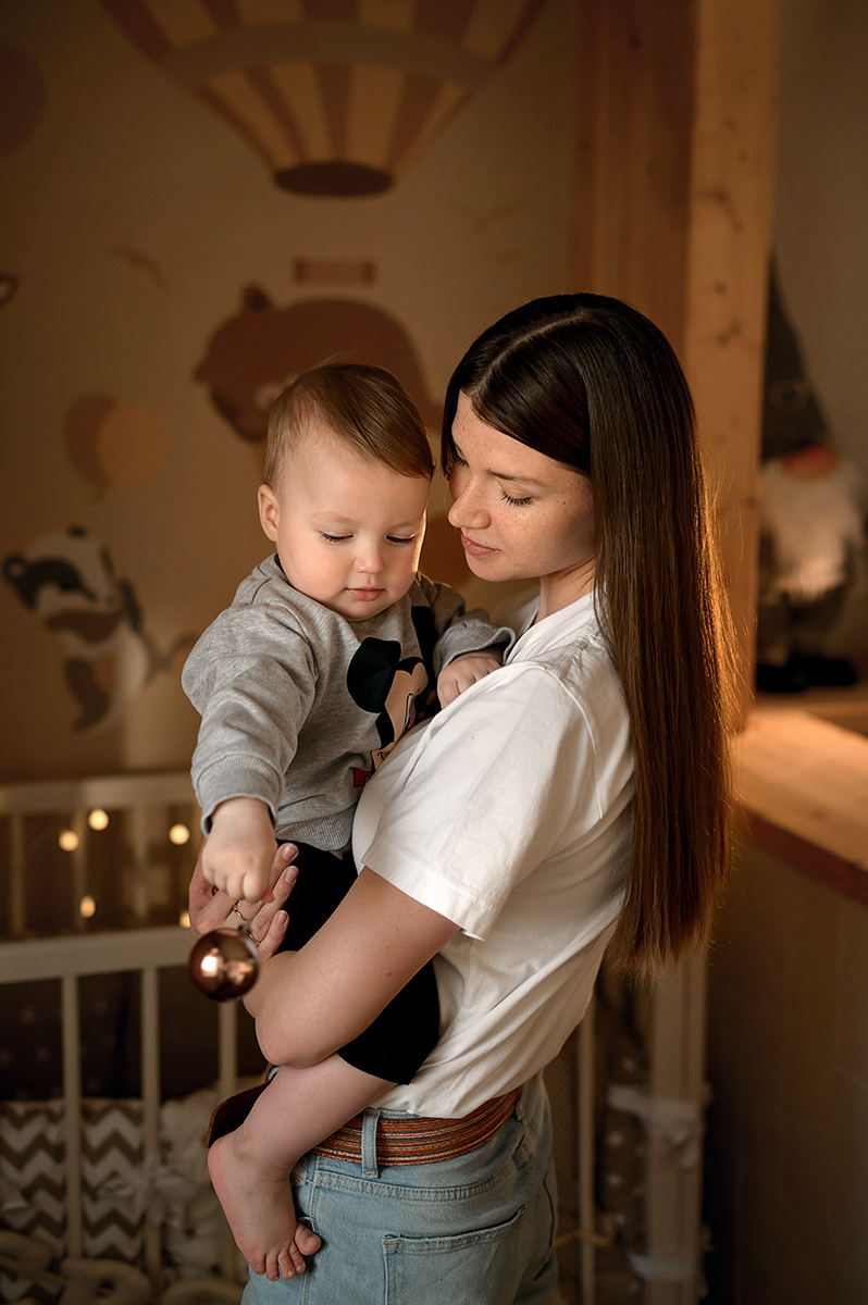 Домашние фотосессии. Фотограф на Крещение в Санкт-Петербурге
