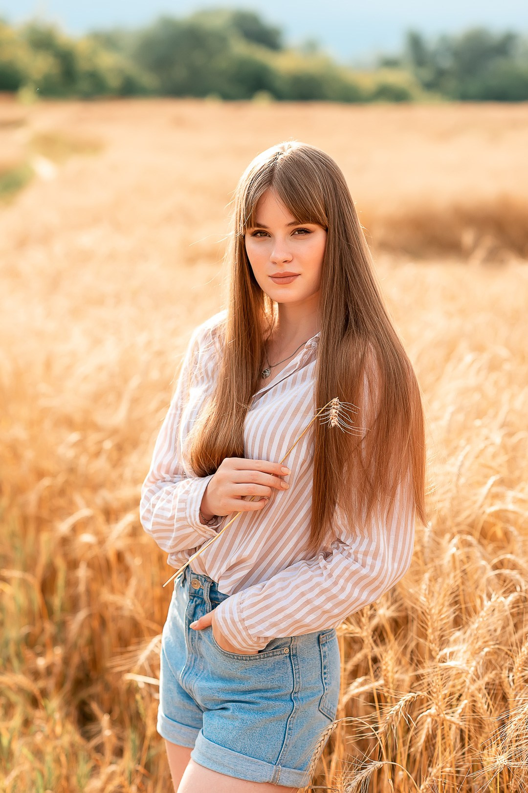 Фотосессия в пшенице. Фотосессии в Москве, женский и семейный фотограф Юлия Михайленко