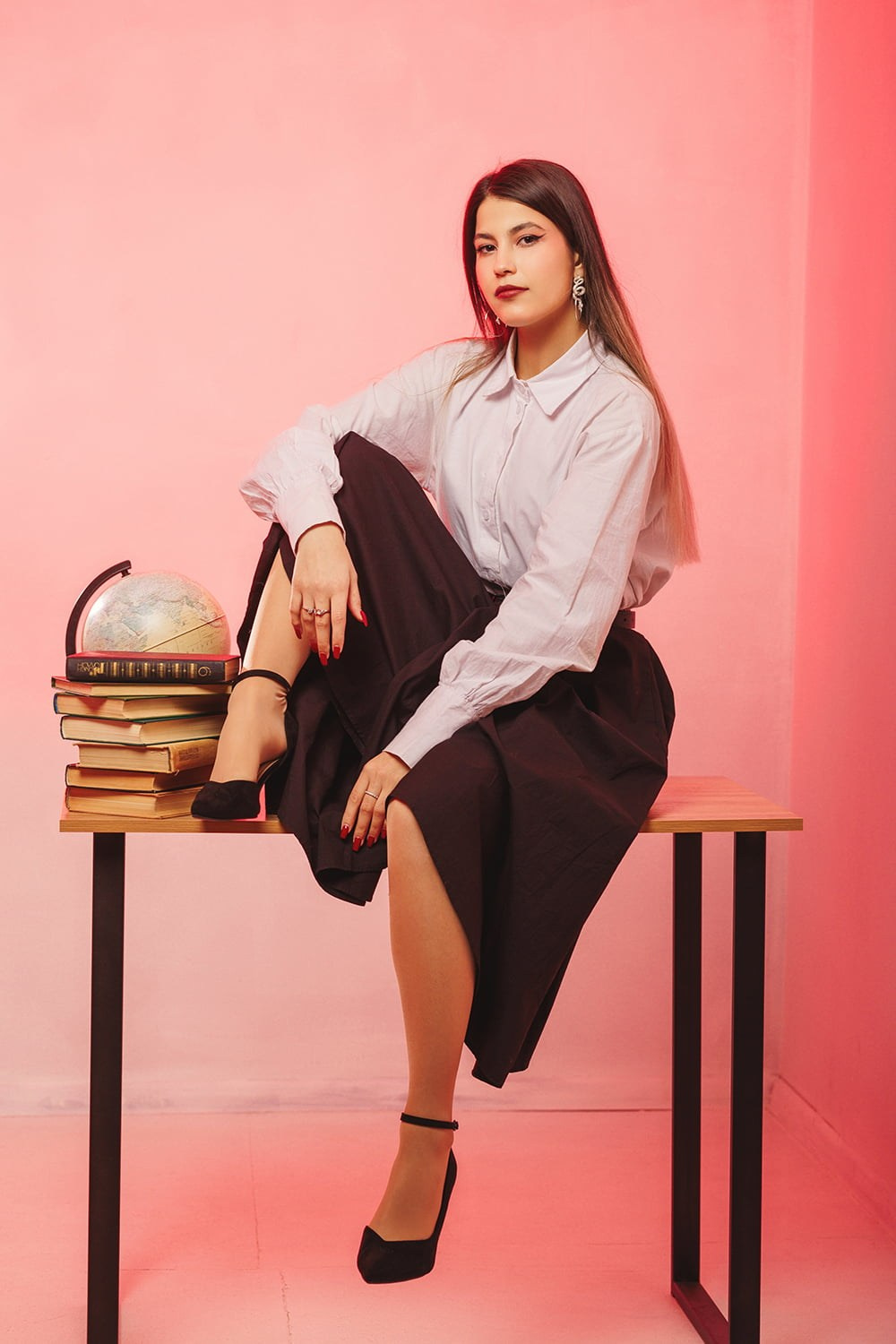 Фотосессия с цветными фильтрами 10 школа 11в. СИГМА | Студия выпускных альбомов Красноярск