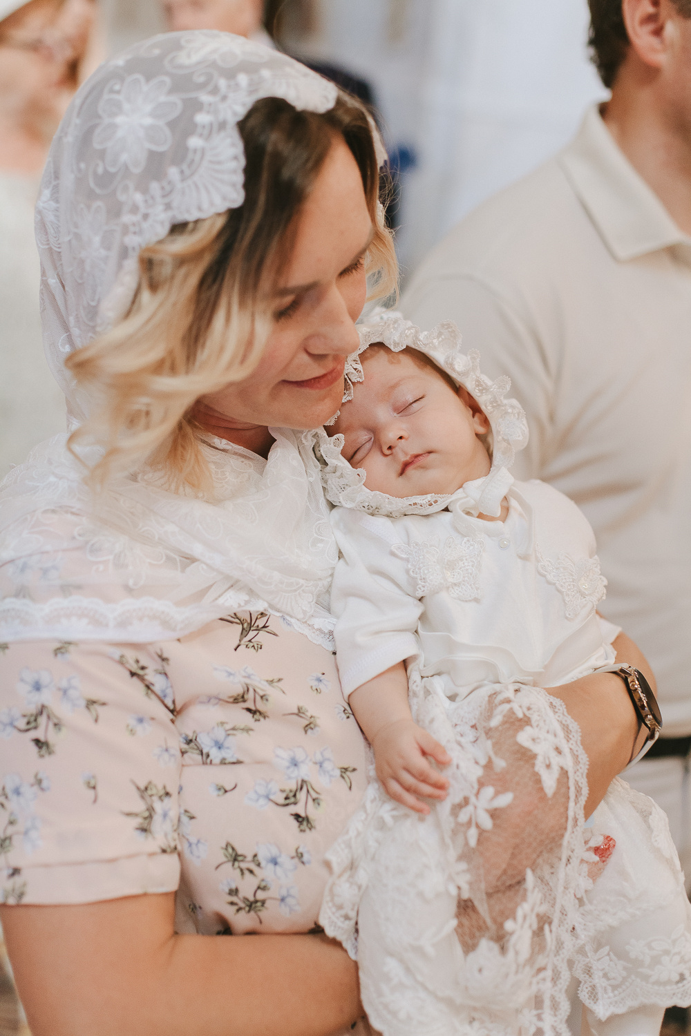 Крестины Настеньки. Храм Покрова в Ясенево. Фотограф на венчание, крещение