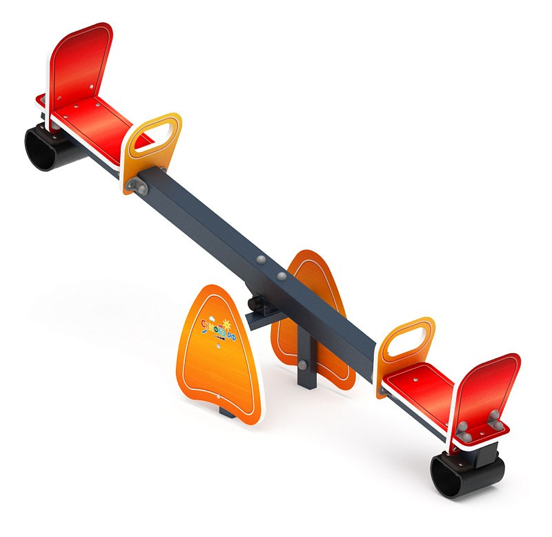 Качалка балансир со спинкой малый - ИО 21.М.01.05-И1                                                                                                                                    Габариты (ШхДхВ): 2100x400x750                                                                                                                                                                        Зона безопасности, мм: 4100х2400                                                                                                                                                       Возрастные ограничения от 4 до 8 лет