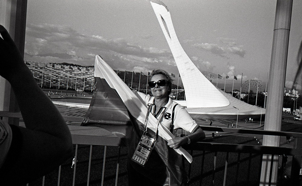 Чемпионат мира по футболу 2018. Сочи, ¼ финала Россия-Хорватия. Elena Nikitina. Photo Artist. Film photography. Prints