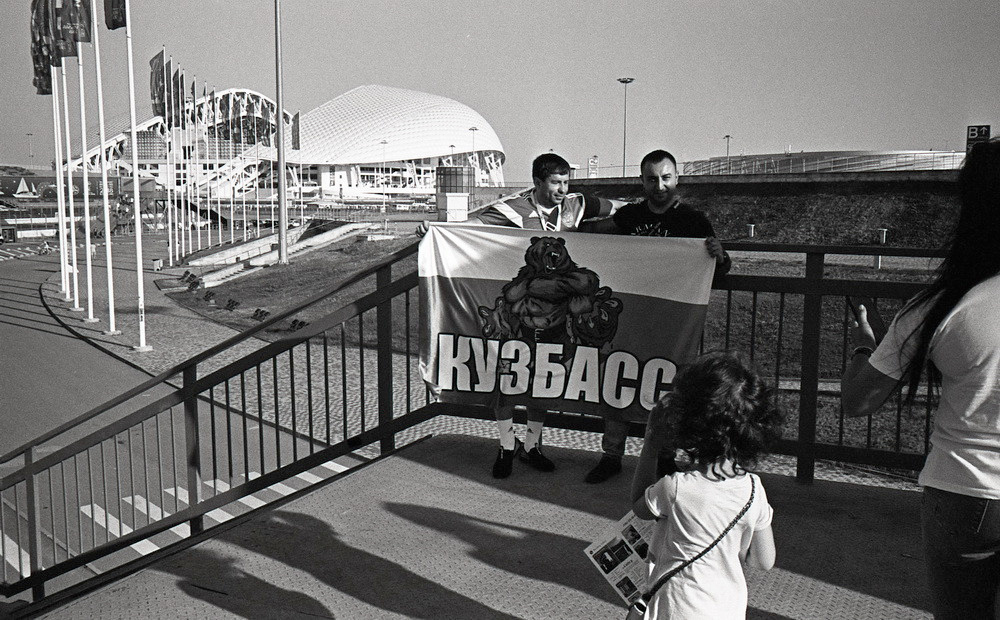 Чемпионат мира по футболу 2018. Сочи, ¼ финала Россия-Хорватия. Elena Nikitina. Photo Artist. Film photography. Prints