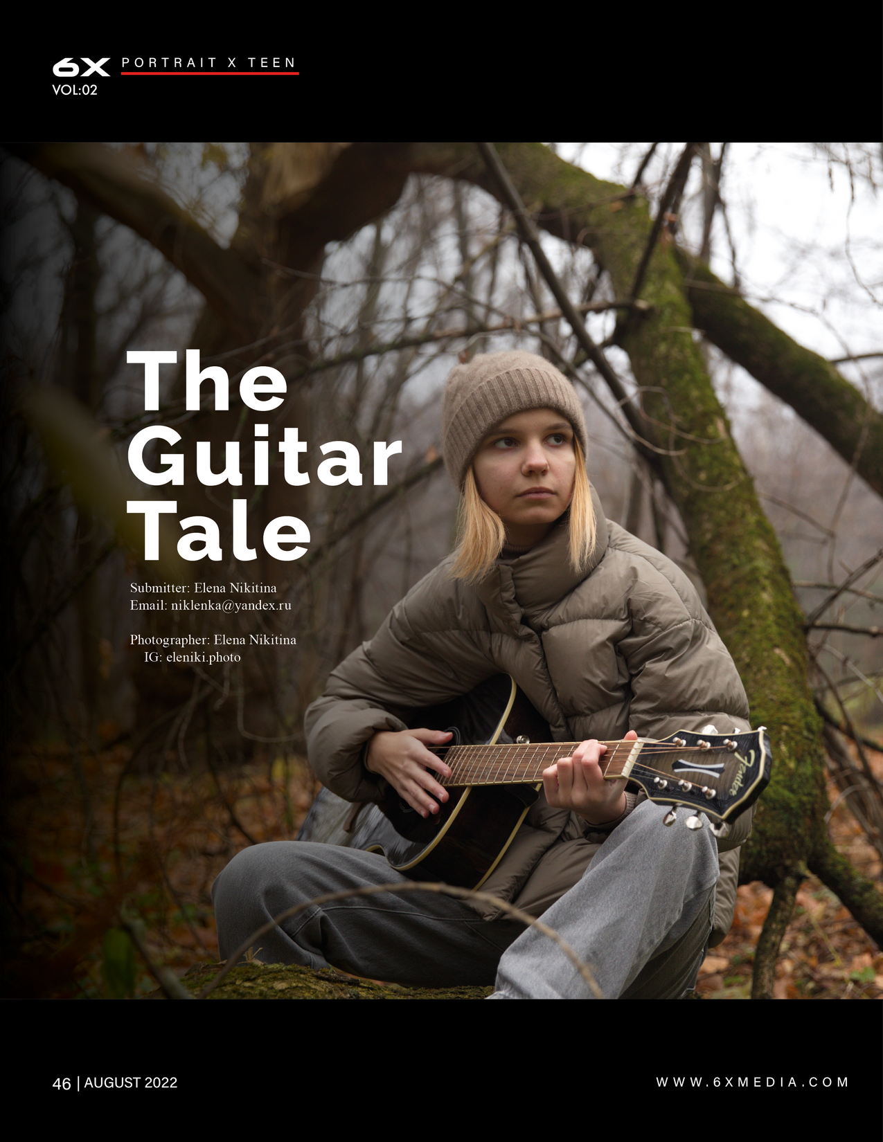 6X TEEN Portrait. Elena Nikitina. Photo Artist. Film photography. Prints