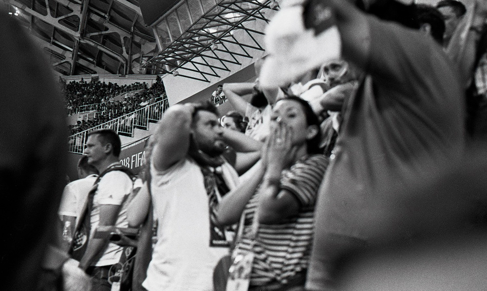 Чемпионат мира по футболу 2018. Сочи, ¼ финала Россия-Хорватия. Elena Nikitina. Photo Artist. Film photography. Prints