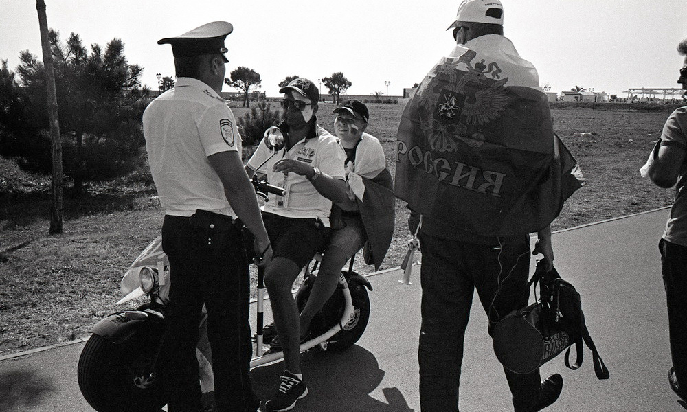 Чемпионат мира по футболу 2018. Сочи, ¼ финала Россия-Хорватия. Elena Nikitina. Photo Artist. Film photography. Prints
