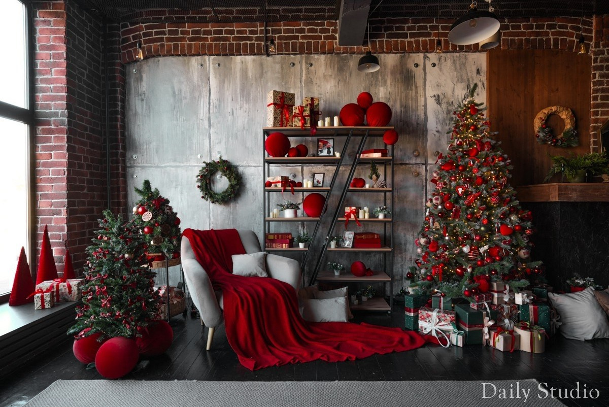 Новогодние декорации 2024-2025. Фотограф Виктория Юленкова