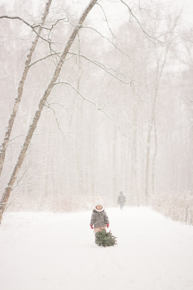 Зима в лесу. Фотосессия беременности — Крылова Натали — Москва