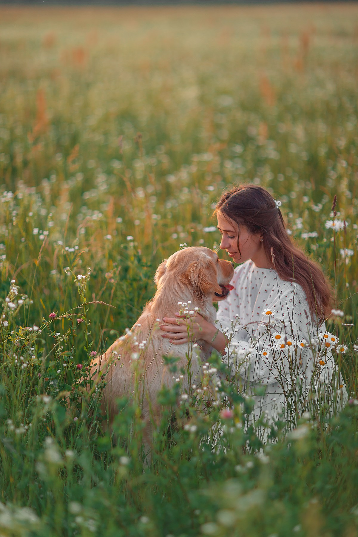 Марина и Чили. Семейный фотограф анималист Мария Крючкова