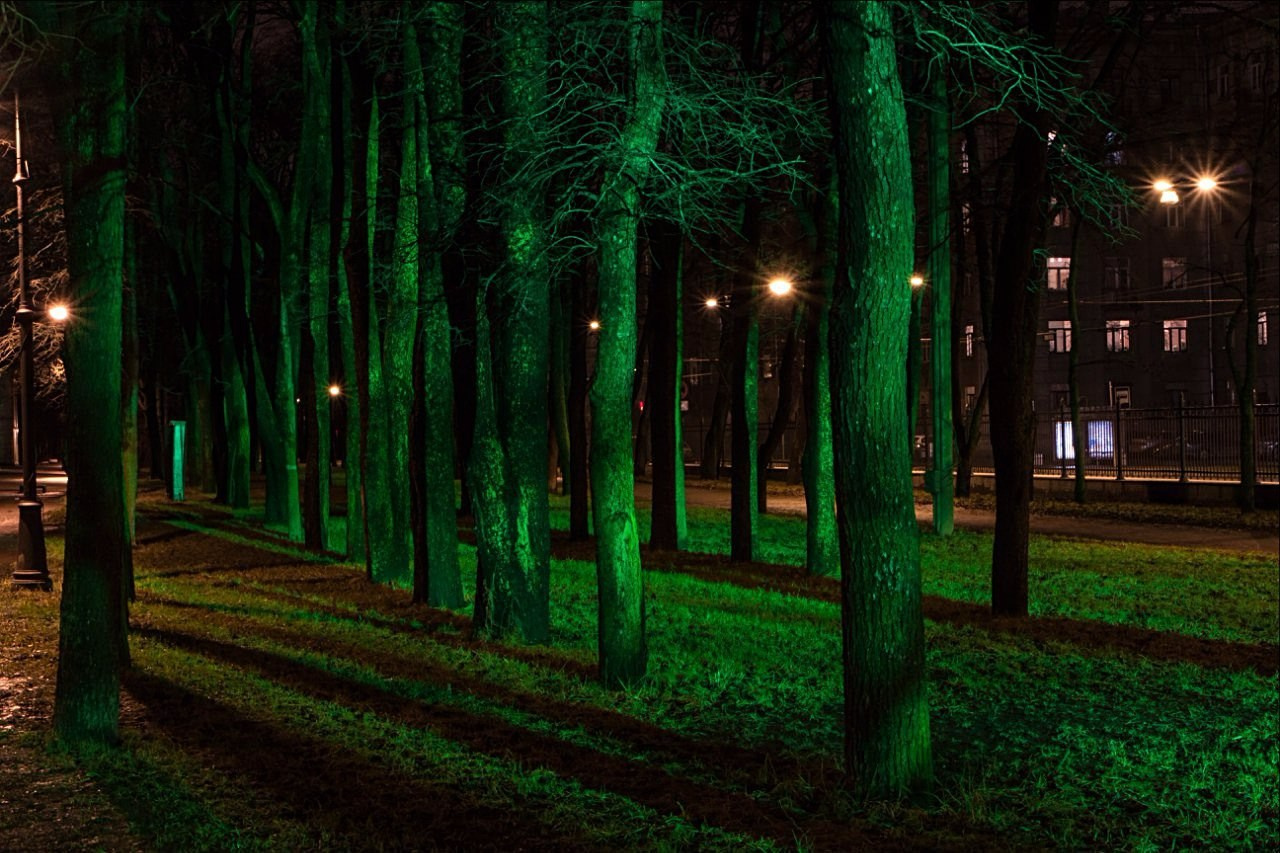 SaintP. night. Фотограф Cyberkyrie