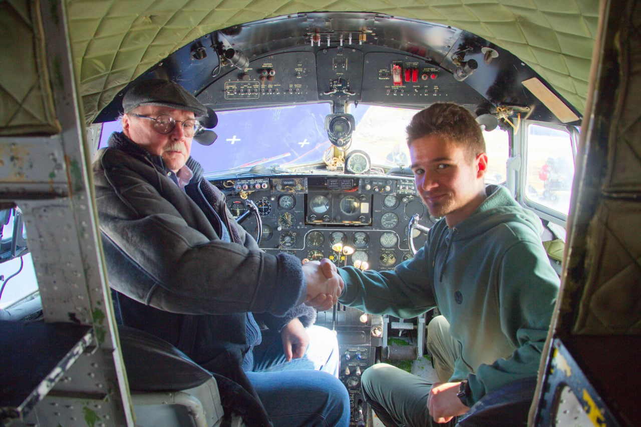 Ил-14Т «Пингвин» в фильме «Сталин» реж. Владимир Бортко (2026г). Авиационная техника для кино, рекламы и фотосессий