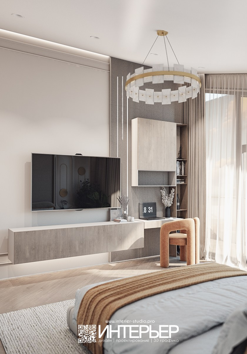 Дизайн-проект Дома Константина и Олеси. Дизайн интерьера, 3D визуализация и 3D моделирование. Создание проектов и чертежей. КМВ: Кисловодск, Пятигорск, Ессентуки и удаленно