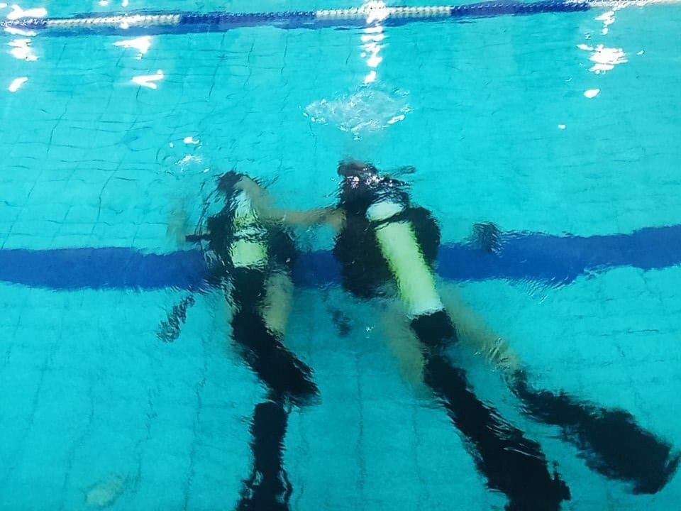 Юные дайверы (2022). Экстремальные виды спорта в Красном Сулине