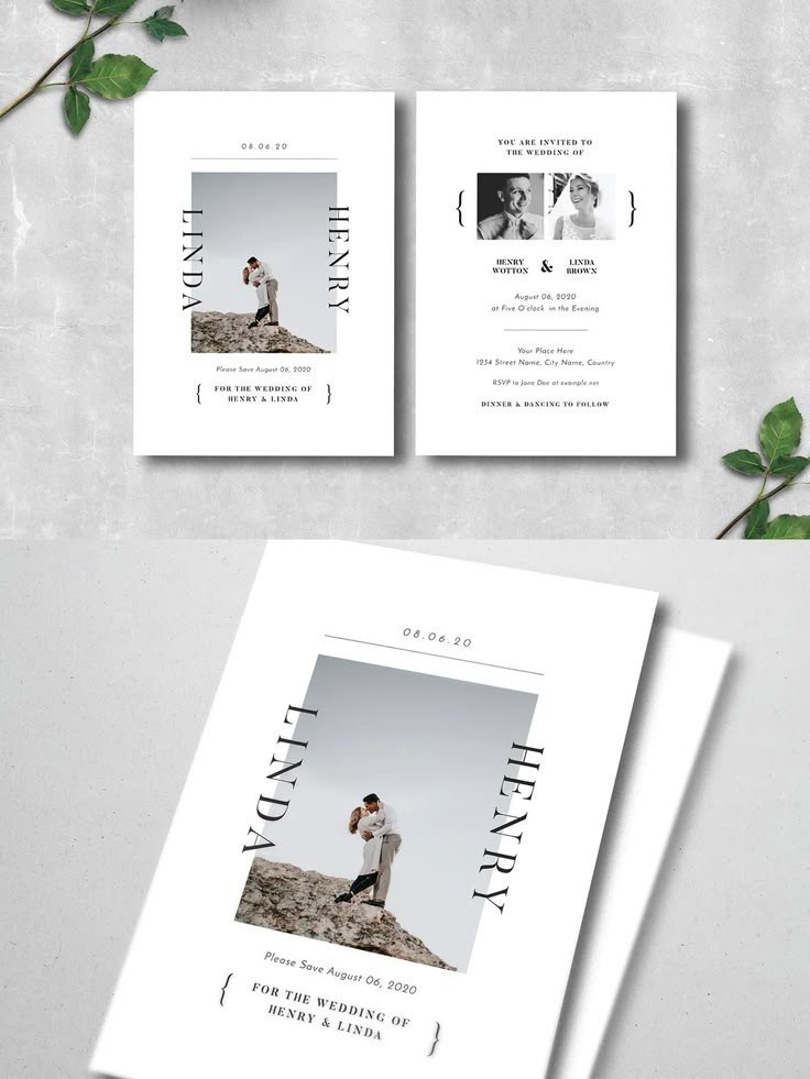 Бумажный вариант пригласительных. Phillion — Превращаем моменты в миллион воспоминаний!