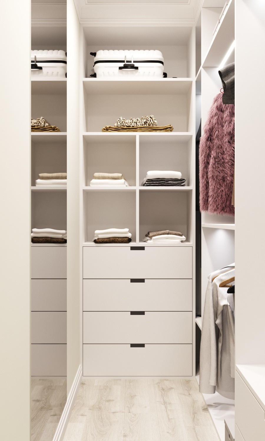 Монохромная однушка. Https://pokorskaya-design.ru/