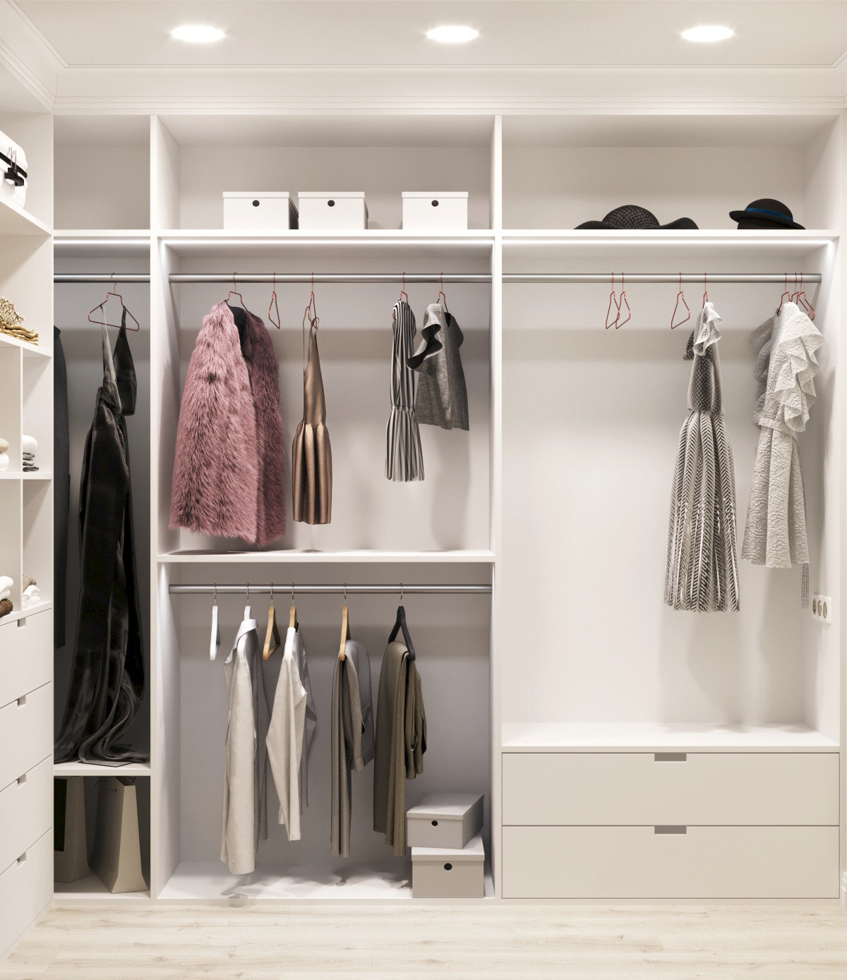 Монохромная однушка. Https://pokorskaya-design.ru/