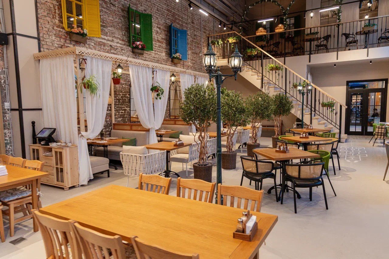 Ресторан «РуссоИтальяно» спб, Газовая 10. АННА ДРОЖИЛИНА дизайнер интерьера