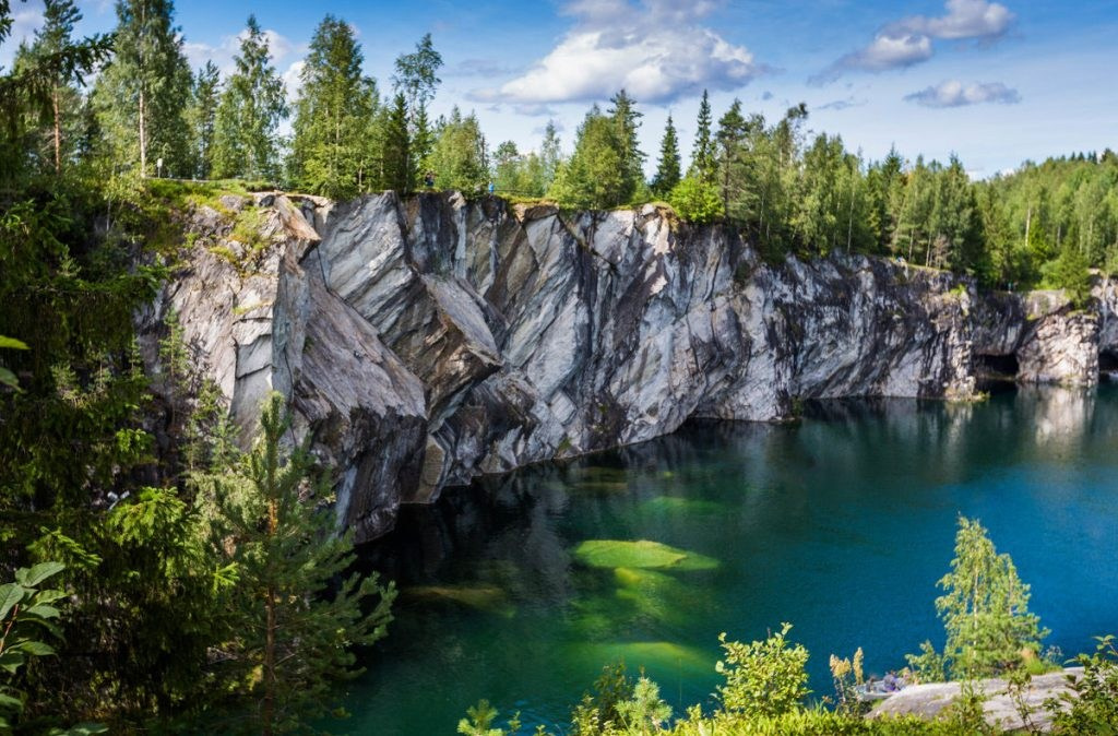 Рускеала Карелия (Мраморный карьер). Фотограф для маркетплейсов Михаил Бове