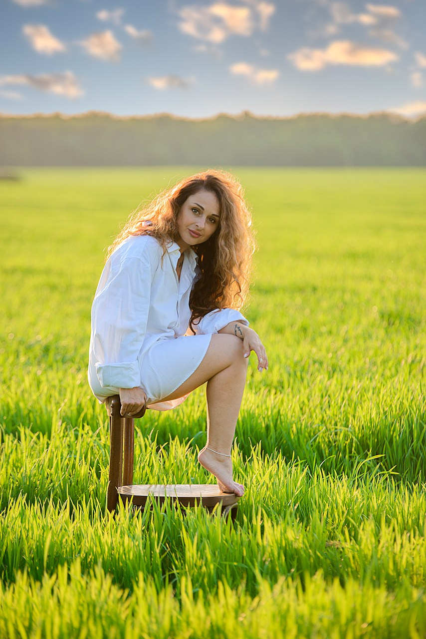 Женский портрет. Летняя прогулка. Фотограф в Юрьев-Польском. Владимире и области. Крышковец Владимир