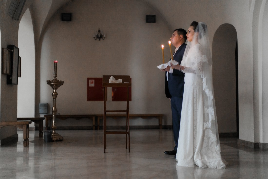 Венчание Александра и Анастасии. Репортажный фотограф Борис Геер