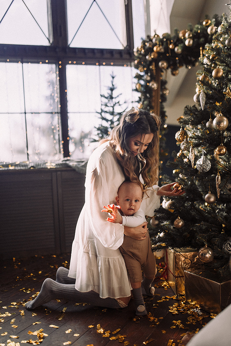 Семейная новогодняя [NEW]. Свадебный и семейный фотограф Москва Екатерина Верижникова