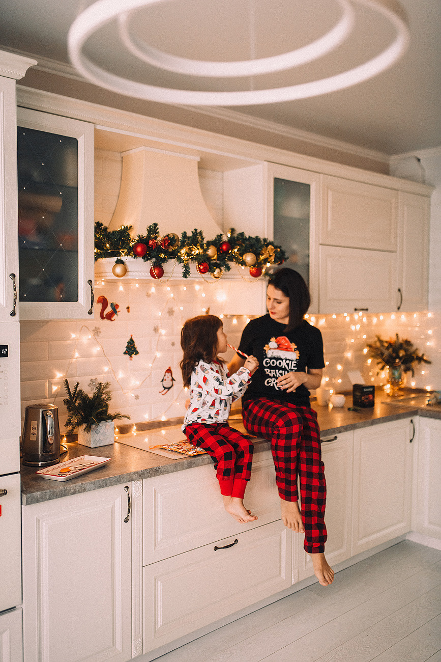 Домашняя новогодняя фотосессия [NEW]. Свадебный и семейный фотограф Москва Екатерина Верижникова