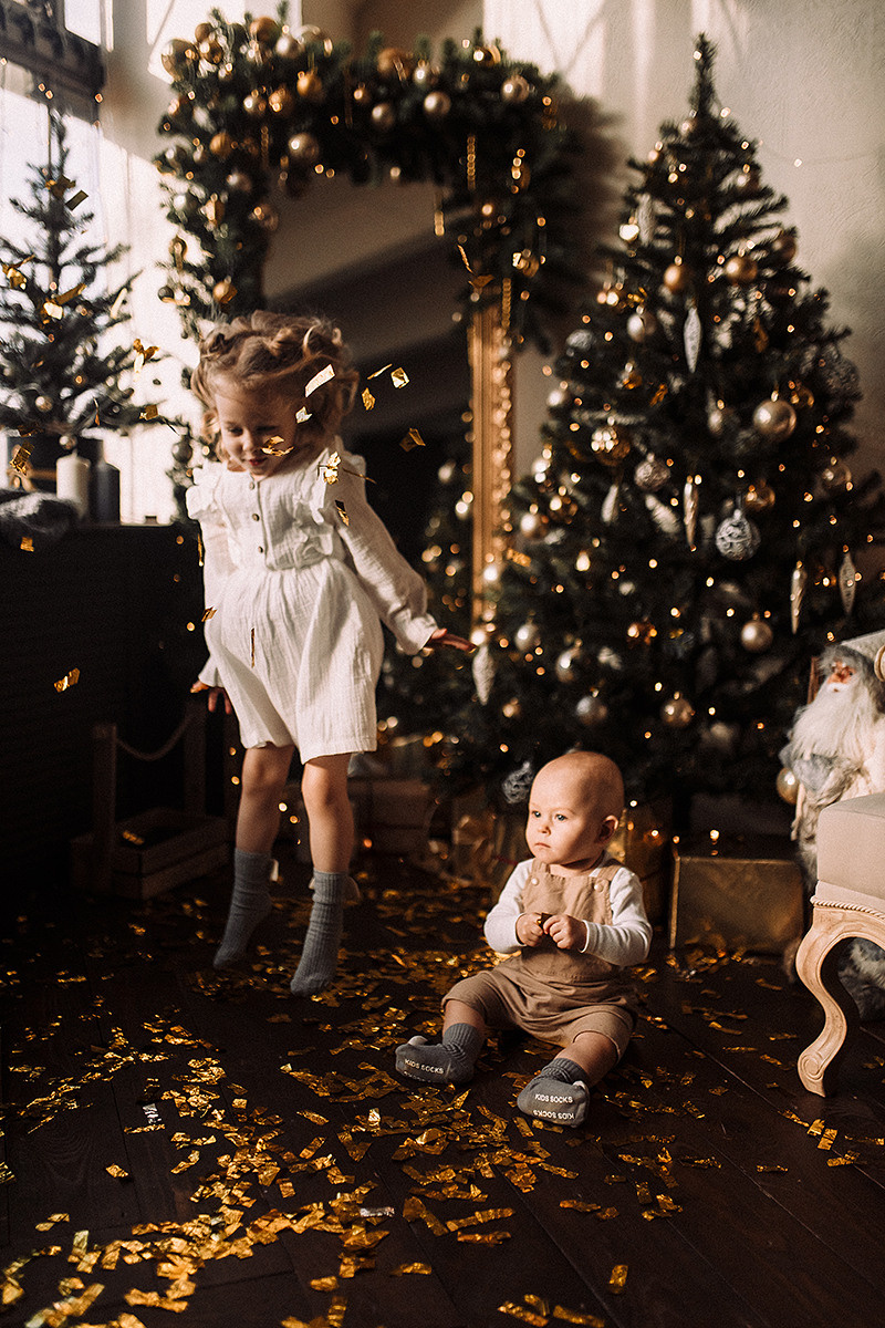 Семейная новогодняя [NEW]. Свадебный и семейный фотограф Москва Екатерина Верижникова