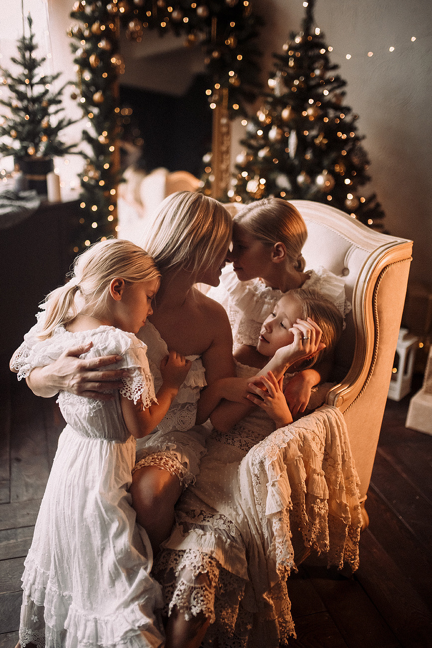 Новогодняя фотосессия. Свадебный и семейный фотограф Москва Екатерина Верижникова