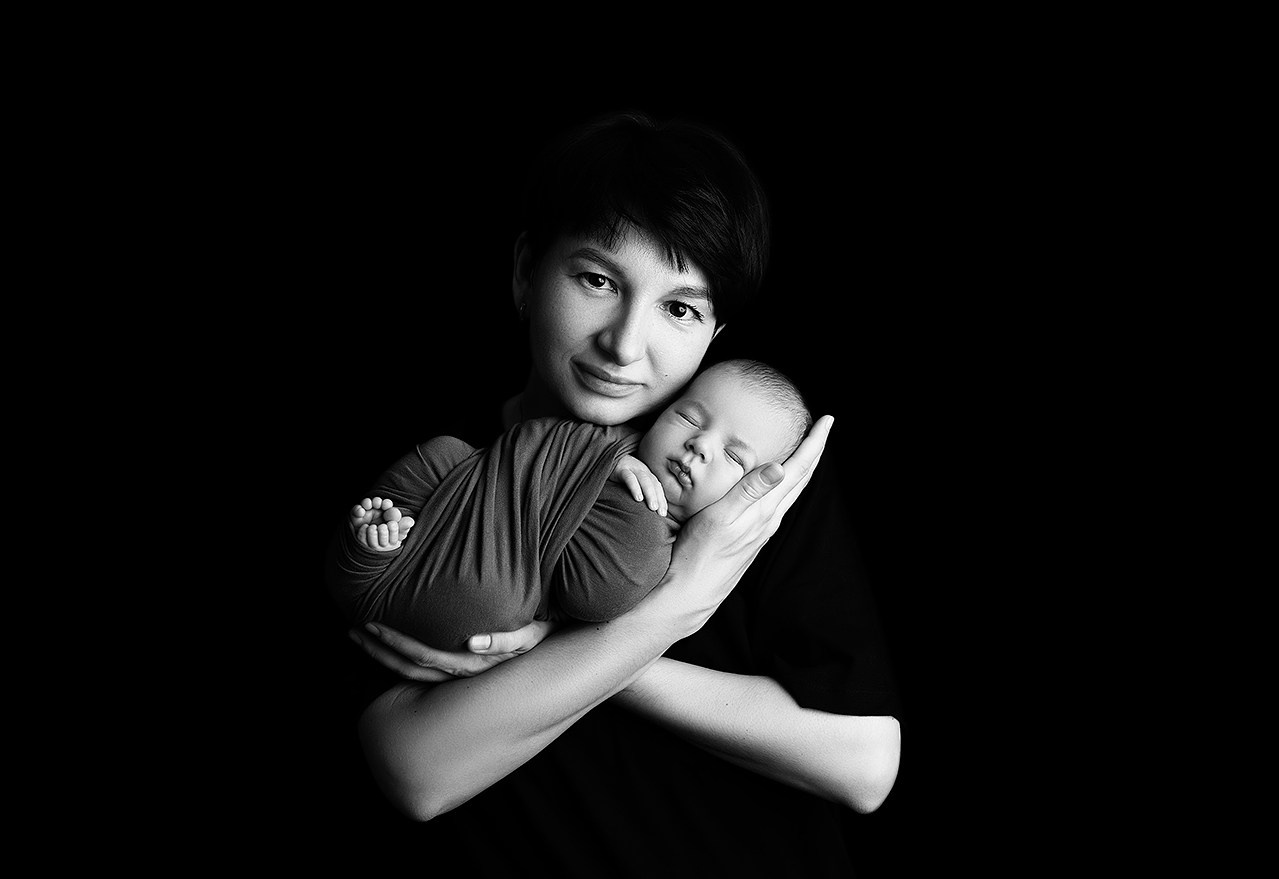 Newborn съёмка Семёна. Фотограф новорождённых и малышей до года в Москве и Московской области