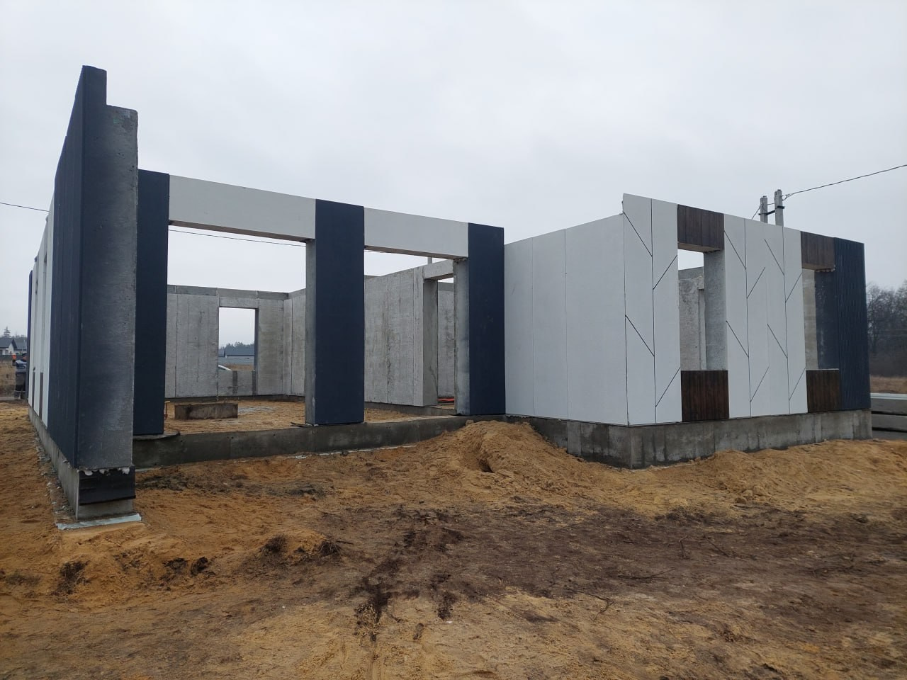 Быстровозводимые дома: Домокомплект БыстроДом 155: Воронежская область. БыстроДом — капитальный дом за 7 дней!