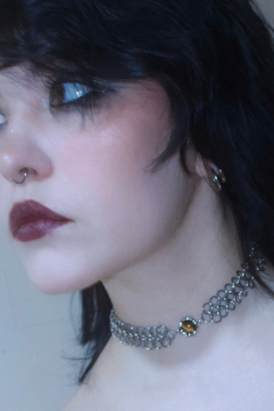 Чокеры из кольчуги. Украшения из кольчуги в Москве Соня Спросонья