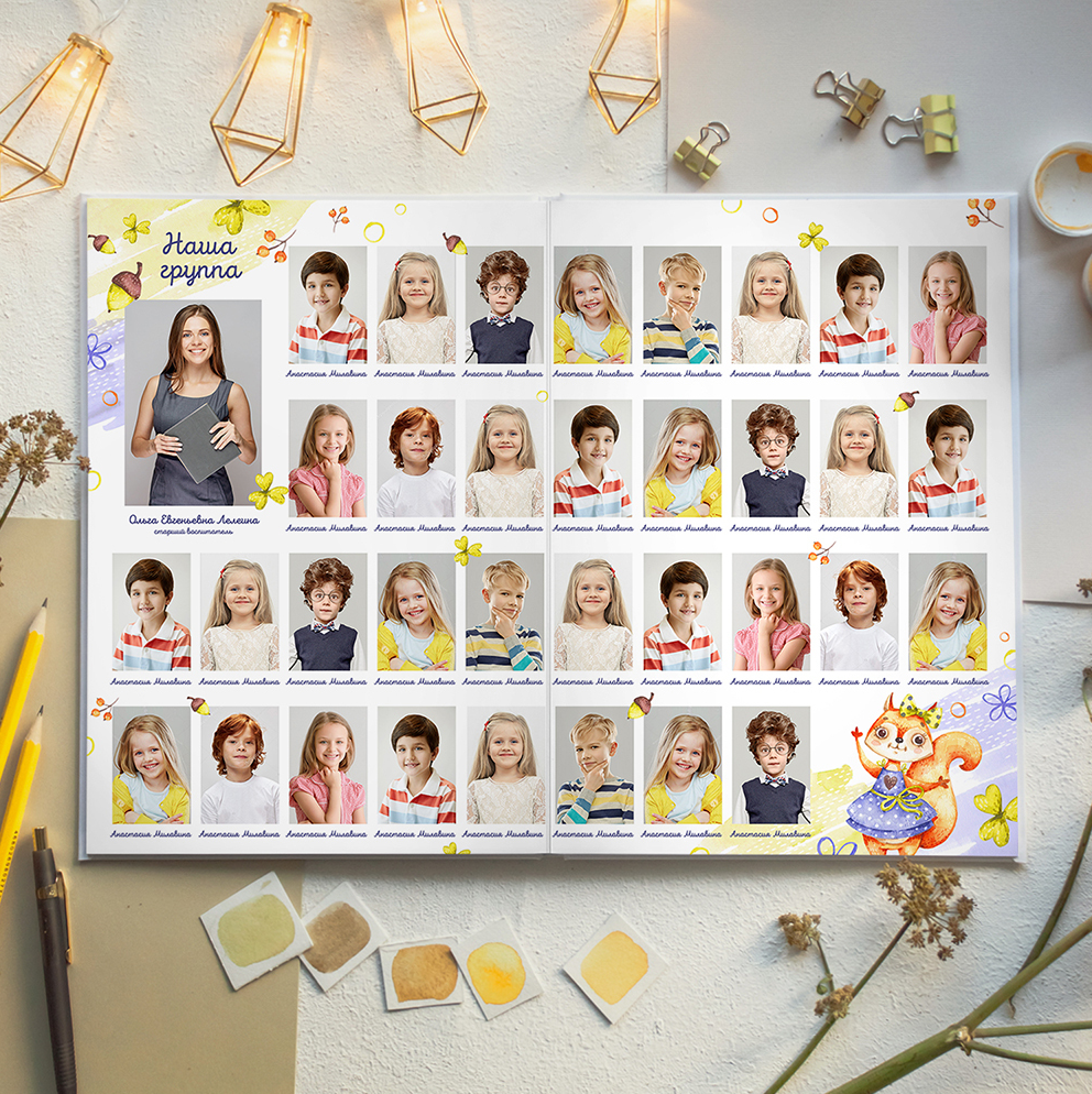 Фотоальбомы для детских садов. Семейный фотограф в Краснодаре