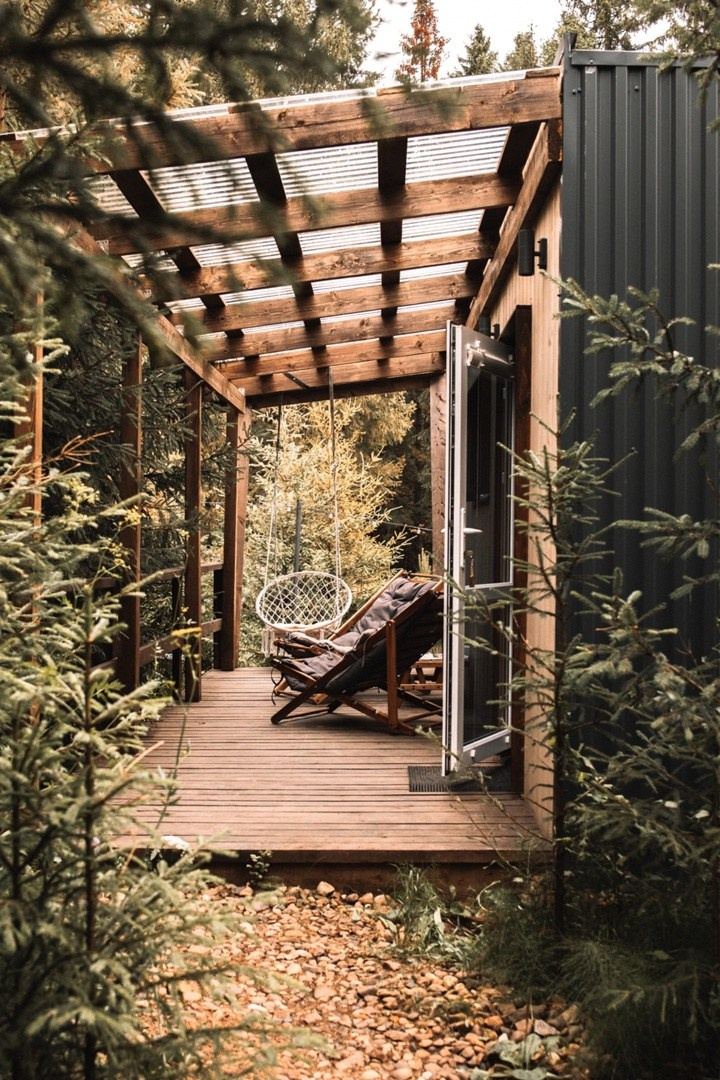 Глэмпинг Холмистый. Аренда домиков в Перми