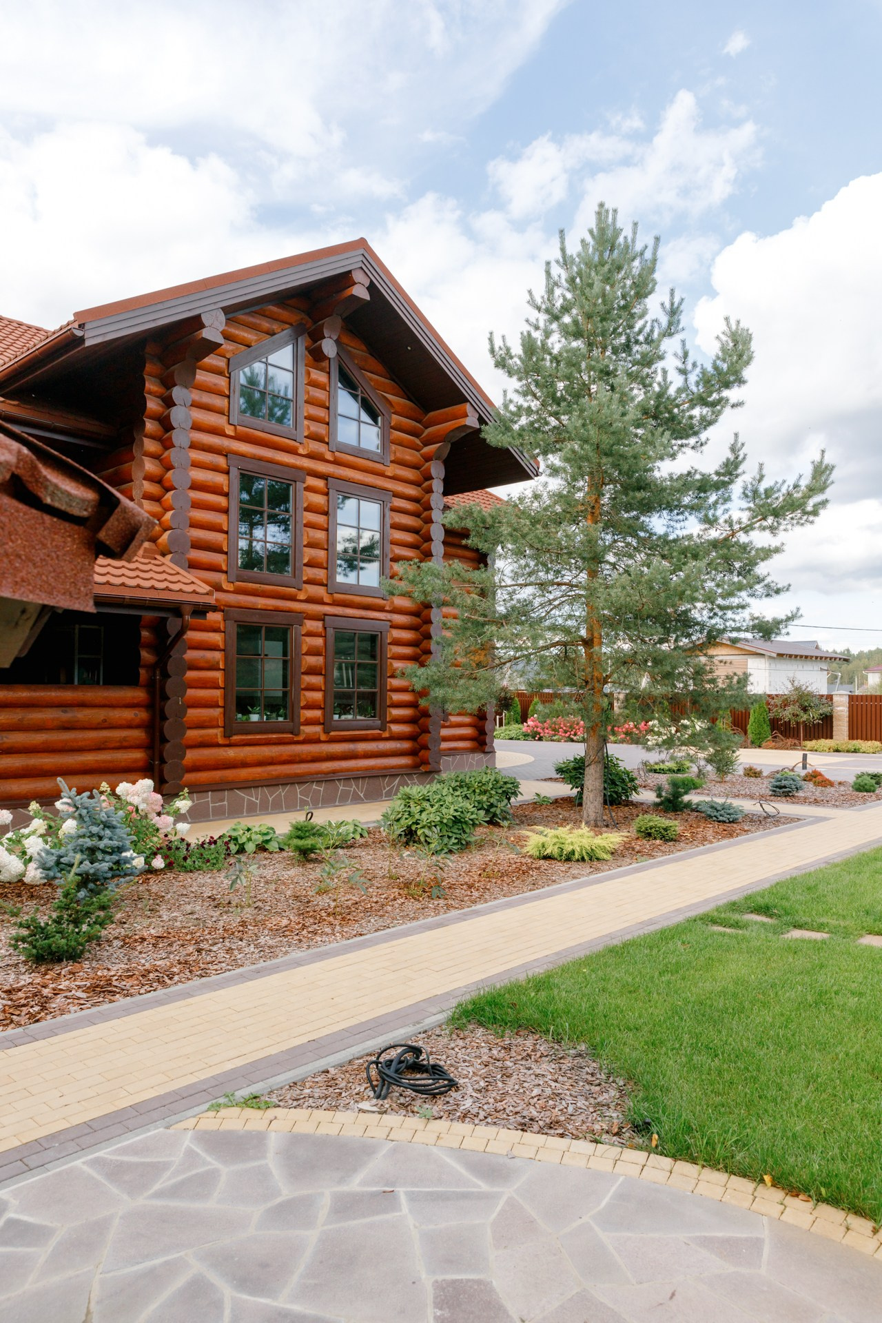 Загородный дом. Ландшафтный дизайн. Репортажный фотограф в Санкт-Петербурге Жолудев Владислав