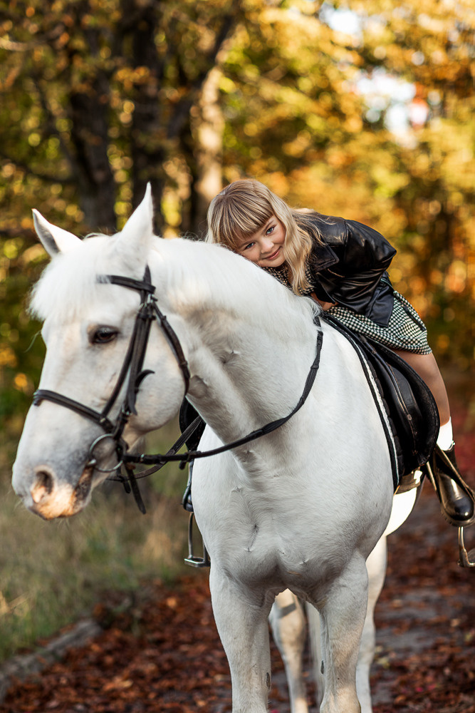 С лошадьми. Семейный фотограф в Донецке Елена Горбатенко
