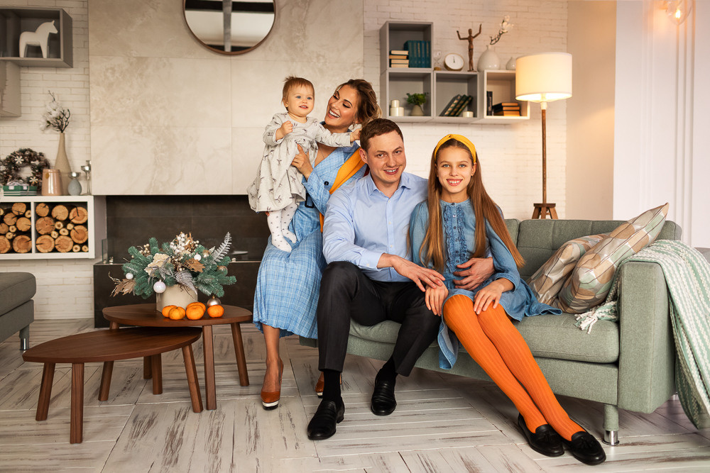 Новогодняя. Семейный фотограф в Донецке Елена Горбатенко