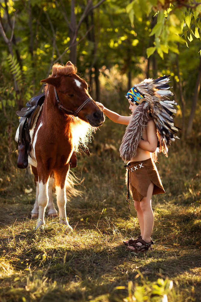 Индейцы. Семейный фотограф в Донецке Елена Горбатенко