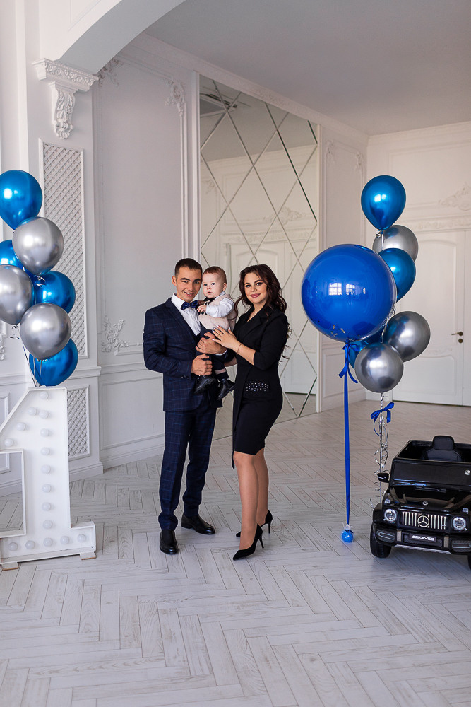 Первый годик. Семейный фотограф в Донецке Елена Горбатенко