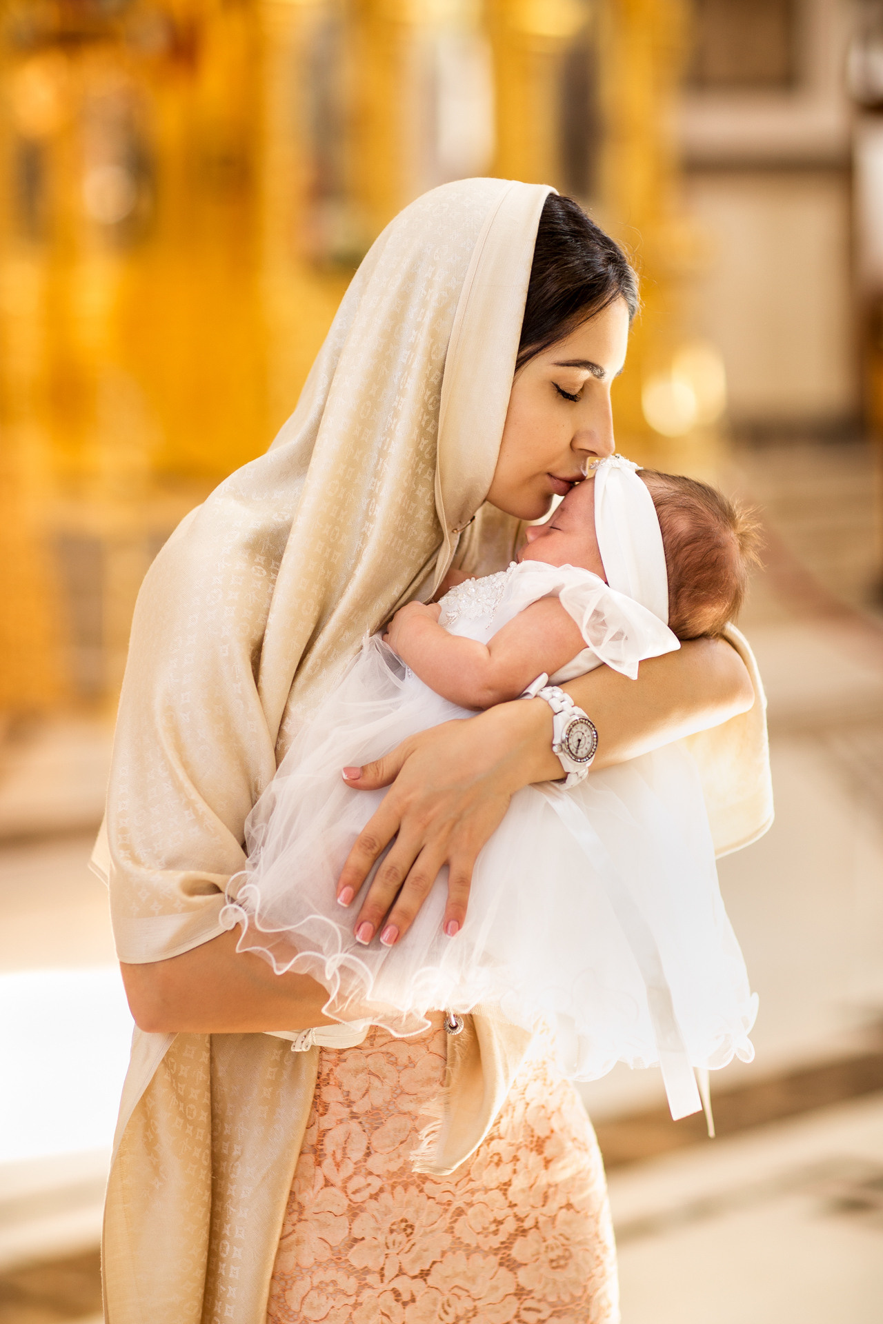 Крещение. Семейный фотограф в Донецке Елена Горбатенко