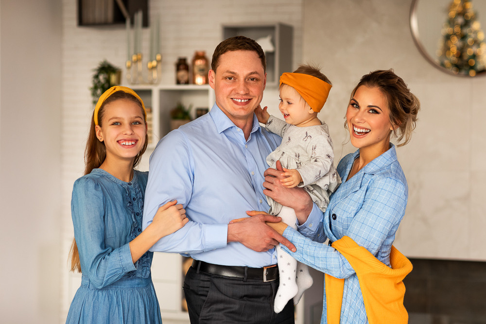 Новогодняя. Семейный фотограф в Донецке Елена Горбатенко